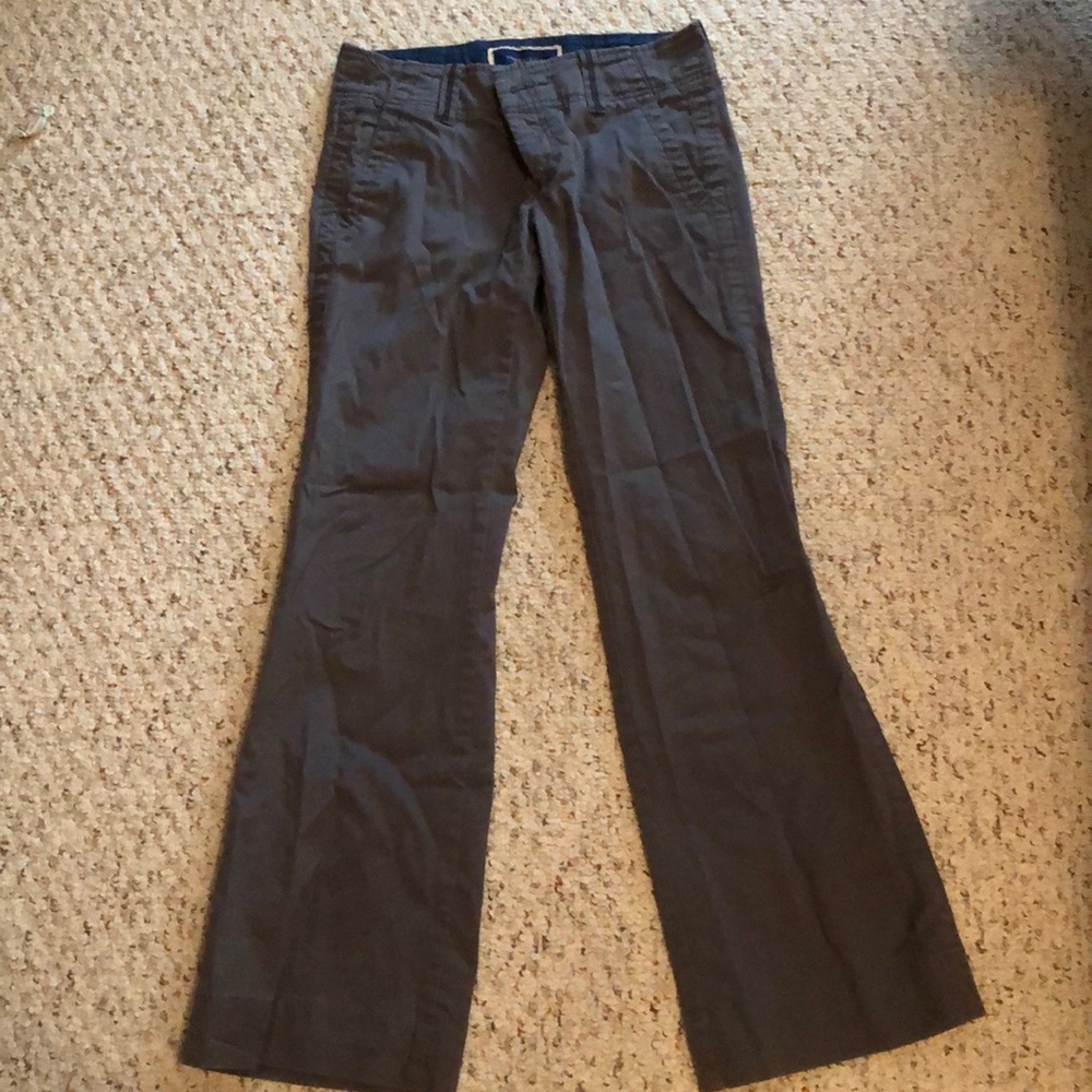 American Eagle relaxed gray khaki